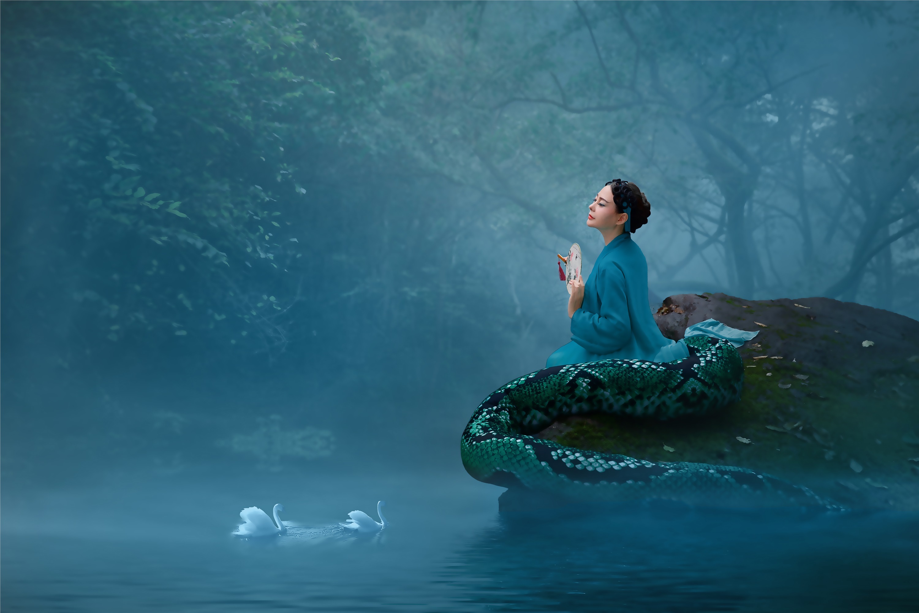 YITUYU 艺图语 2021.08.06 青蛇梦 莲